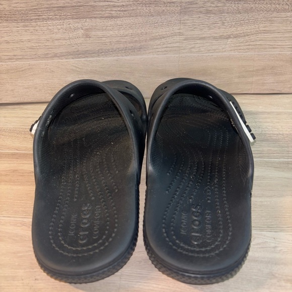 Crocs Black Double Strap Sandals - Picture 4 of 8